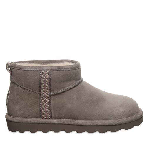 BEARPAW Women's Shorty Deco Morel Boot Size 8 | Women's Boots | Comfortable Winter Boot