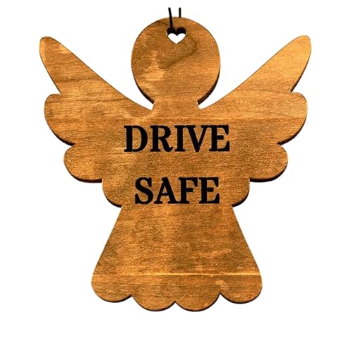 Image of Car Fragrance for 365 Days FreshWood Drive Safe Ornament ❘ Rear View Air freshener ❘ Mirror Car Hanging Ornament ❘ Gift Idea for Him ❘ Gift Idea for Her ❘ Hand Made Car Essential