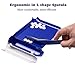 Medarchitect Right Hand Pill Counting Tray with Spatula (Blue - L Shape)