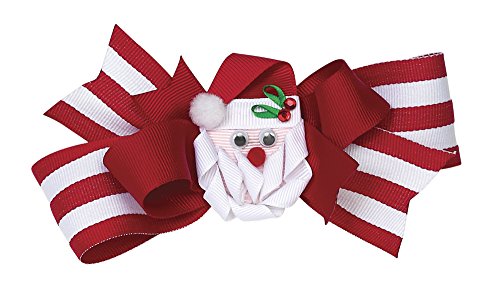 Bearington Baby Christmas Santa Bow