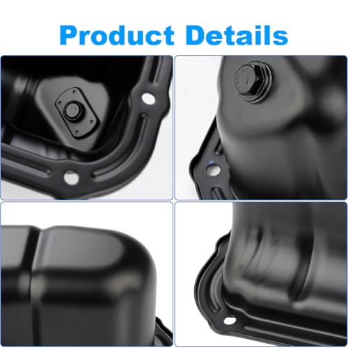 Image of Engine Oil Pan with Gasket Compatible with Nissan Frontier 264-529