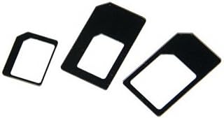 Goobay 63245 SIM Card Adapter SIM/Flash Memory Card Adapter - SIM/Flash Memory Card Adapters (3 Pieces, Blister Pack)
