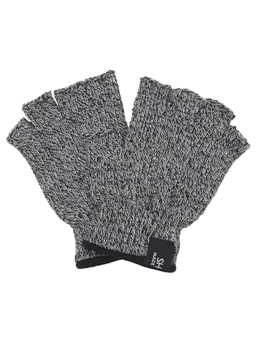 [シップス] ニット フィンガーレス ニット グローブ メンズ 118780015 チャコールグレー ONE SIZE