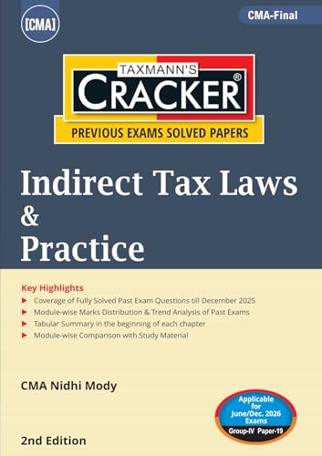Image of Taxmann's CRACKER COMBO for CMA Final | June /Dec. 2026 Exams - Group IV | Papers 17 to 20A | CRACKER Series | CMAD, CFR, ITLP, and SPMBV | January 2026 Edition | Set of 4 Books