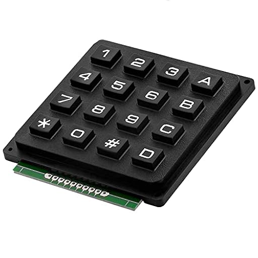 AZDelivery Modulo Teclado numerico de Matriz 4x4 keypad Compatible con Arduino con E-Book Incluido! | Ya disponible en tu tienda friki favorita! En mundofriki.es!