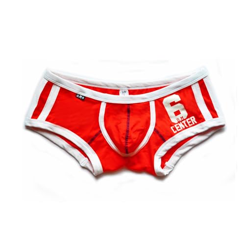 Men's Underwear Fashion Low Waist Sexy Sports Cotton Letter Boxers Youth