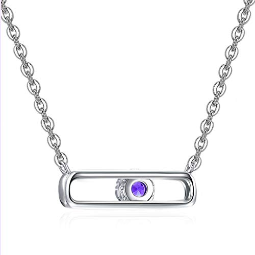 Collier en cristal de quartz et améthyste, le cadeau idéal en argent 925