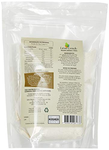 Mix Para Pão Multicereais Leve Crock 350g