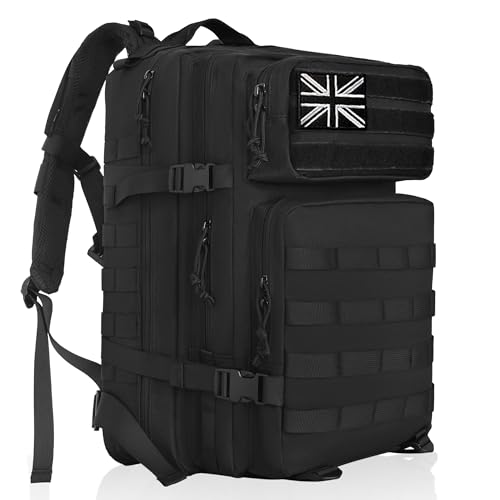 Military Tactical Backpack 20L/25L/35L/40L/45L MOLLE Rucksack for Men