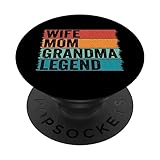 Photo Gallery wife mom grandma legend women vintage mothers day mother popsockets popgrip intercambiabile Photo Gallery wife mom grandma legend women vintage mothers day mother popsockets popgrip intercambiabile