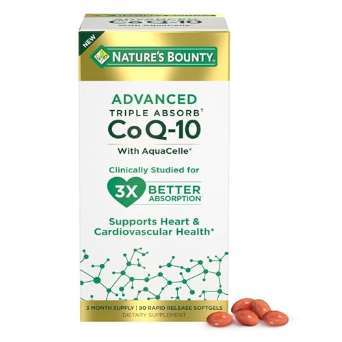 Nature's Bounty Advanced Triple Absorb Co Q-10, 90 Count - image 1
