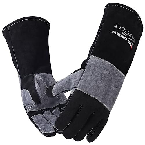 Guantes de soldador profesionales ARCCAPTAIN para trabajos de forja