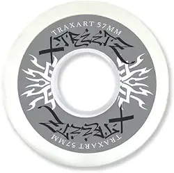 Jogo de Rodas Traxart Street - X-Treetz 57mm - Branco