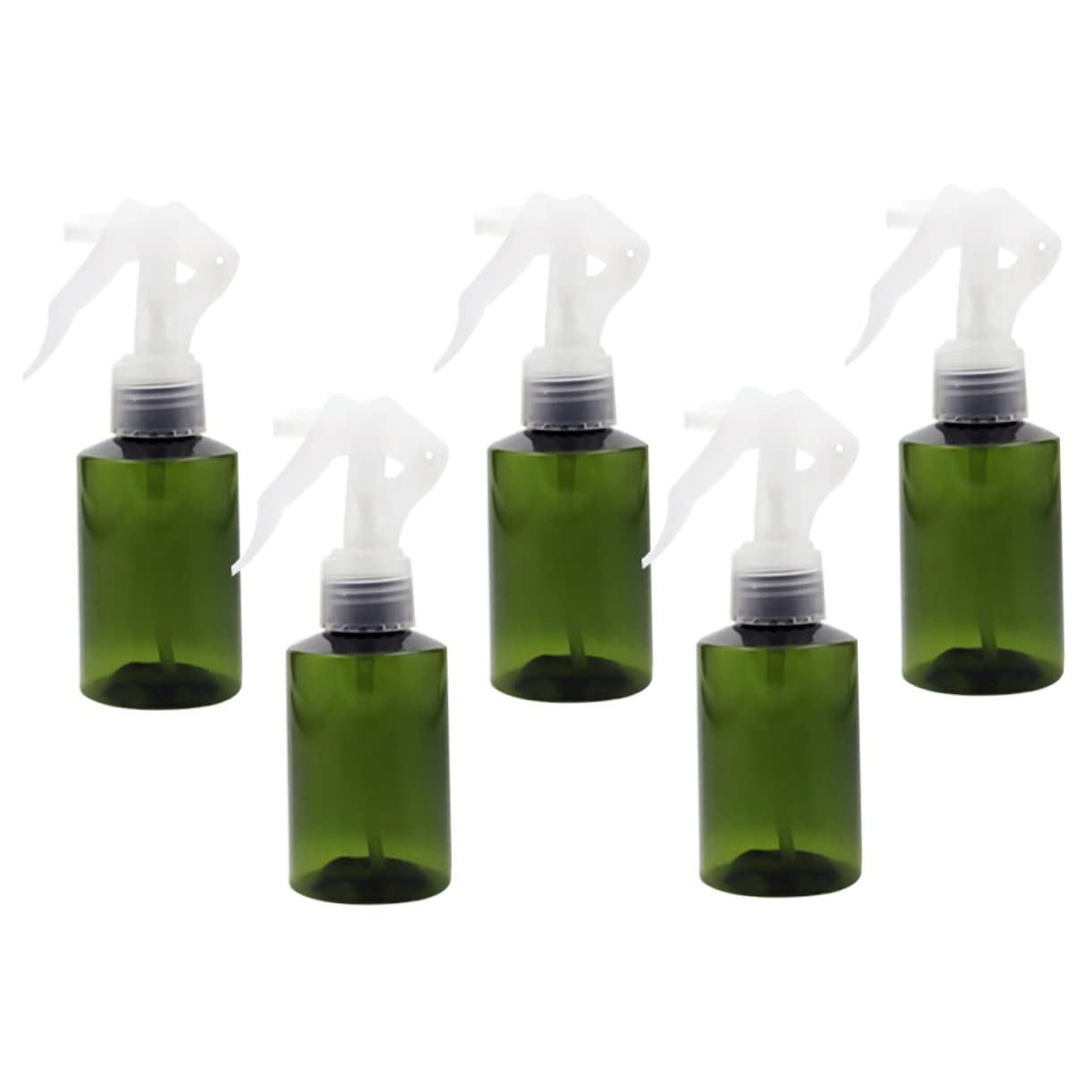 MAGICLULU 10 Flaconi Spray Da 200 Ml Riutilizzabili Con Pompa in Plastica Fine Facili Da Trasportare Con Pressione A Una Mano Verdi