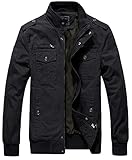 Die Übergangsjacke im Militärstil eignet sich perfekt für alle Jahreszeiten. Sie ist ideal für die tägliche Arbeit, Freizeit und Outdoor-Aktivitäten wie Wandern, Camping, Jagen, Angeln, Reisen, Dates und vieles mehr.
