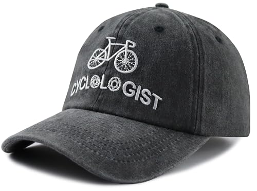 Cyclist Hat for Men Women, Classic Adjustable Cotton