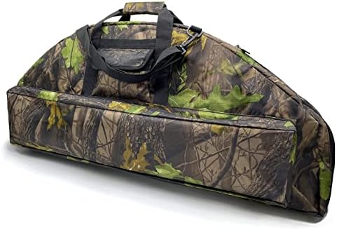 Silfrae Compound Bow Case Soft Bow Padded Case Light-Weight Bow Carry Bag with Arrow Pocket