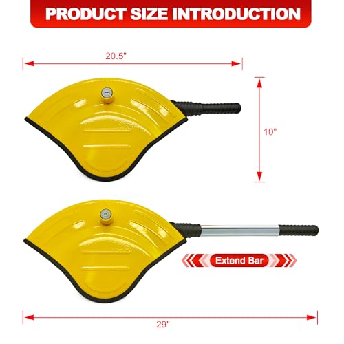 KAYCENTOP Half-Cover Steering Wheel Lock