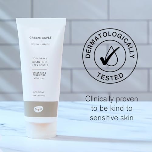 Green People Neutral/Scent Free Shampoo, Cream, Unscented, 200ml - Image 3