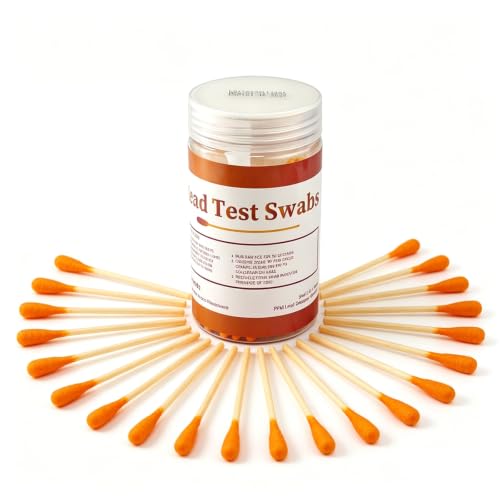 Lead Test Kit for Dishes and Paint - Rapid Lead Paint Test Kit for Home with 30 Second Lead Tester Swabs for Ceramics, Toys, Jewelry, Vintage Cookware, Ideal for Parents (30)