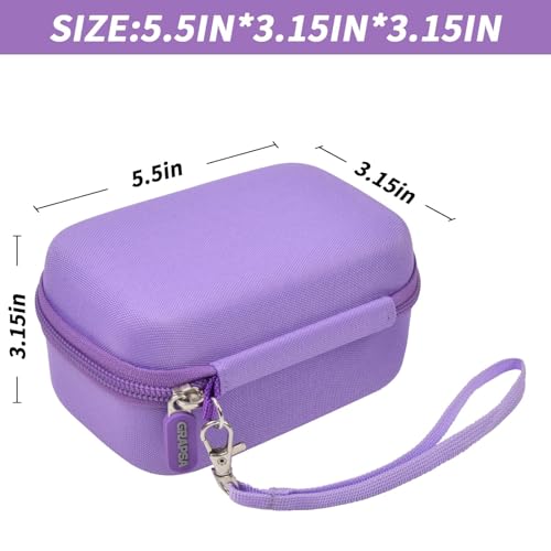 Funda rígida para cámara digital color púrpura miniatura 5