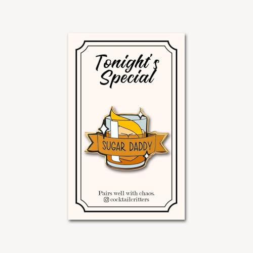 Image of Classic Cocktail Cute Enamel Pins for Bartender Aprons, Jackets, Backpacks and Purses, Shirt and Suit Lapels, Button Badges Brooch Fashion Jewelry