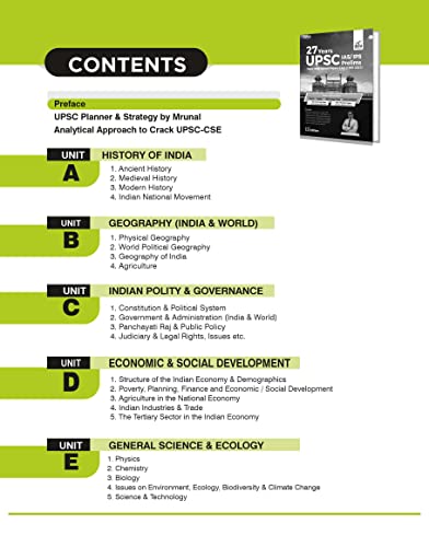 27 Years UPSC IAS/ IPS Prelims Topic-wise Solved Papers 1 & 2 (1995 - 2021) 12th Edition