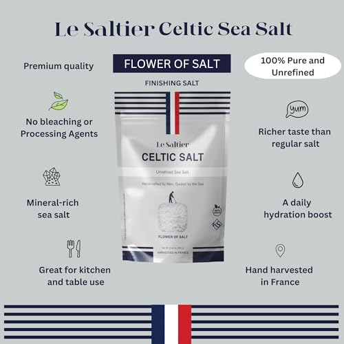 Fleur de Sel de Francia Sal Marina de Acabado 250g miniatura 6