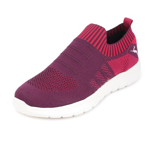 Image of Marc Loire Women's Lightweight Athleisure Knitted Active Wear Slip-On Sneaker Shoes for Sports, Athletics and Walking