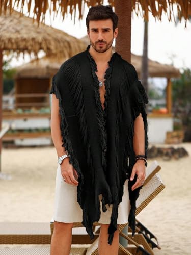 Men's Slim Fit Sweater Solid Color Cardigan4