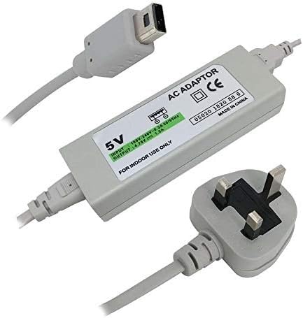 Childhood AC Power Supply Adapter Wall Charger UK Plug for Wii U Gamepad