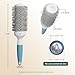 Medium Round Brushing Brush - Ceramic Hair Brush for a Smooth Salon Style Look - Professional Brushing Brush Ideal for All Hair Types - 43 mm