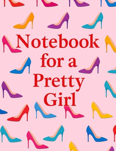 Notebook Lined Paper: Notebook for a Pretty Girl,Cute & Stylish Lined Notebook ? 100 Pages, 8.5" x 11", Pink Cover with Colorful