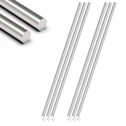 Lyrlidr 6-Pack 304 Stainless Steel Round Rod