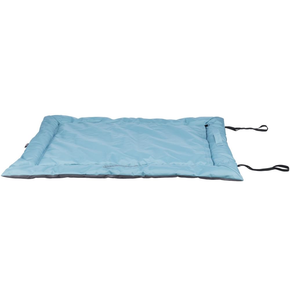 Samoa Classic travel blanket, 120 × 80 cm, ice blue/grey