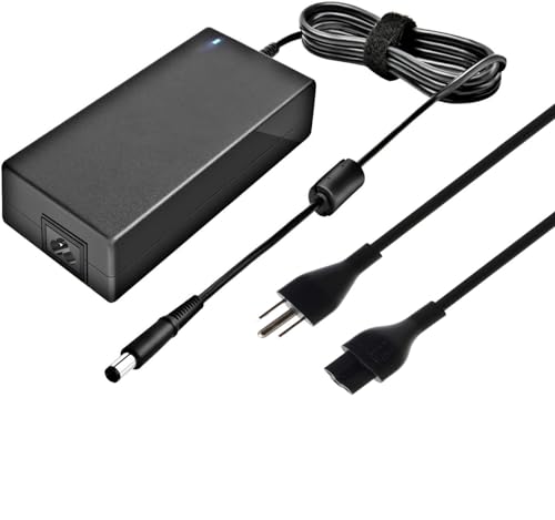 Image of 180w 19.5V 9.23A AC Laptop Charger Fit for DELL Precision 7510 7520 7530 7540 7550 7560 3530 7730 5530 M4600 M4700 M4800 M6400 M4500 DA180PM111 Laptop Adapter Power Supply Cord