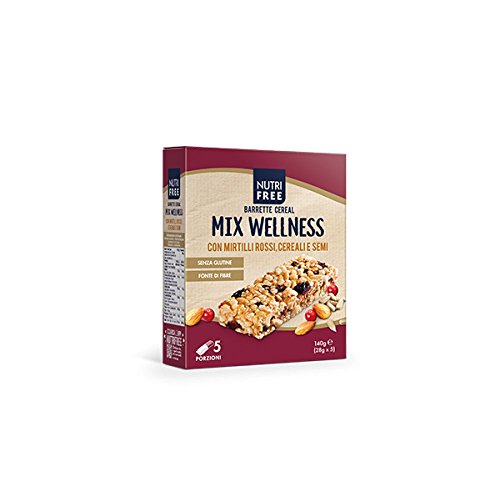 Nt Food Nutrifree Barrette Cereal Mix Wellness 5 Monoporzioni Da 28 G