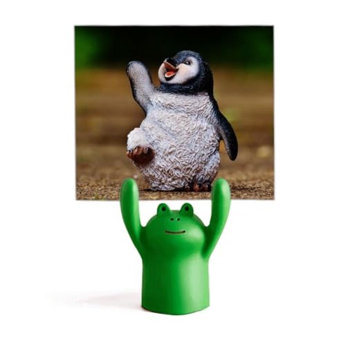 Ne perdez plus vos notes grâce au porte-mémo grenouille stand décoration de bureau rigolo
