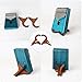 GFAZXDS Portable Wooden Kalimba Holder Stand Thumb Piano Display Stand Rack for Kalimba Thumb Piano Accessories Musical Instrument