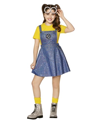 Disfraz Minions Bling para Niñas - Talla S