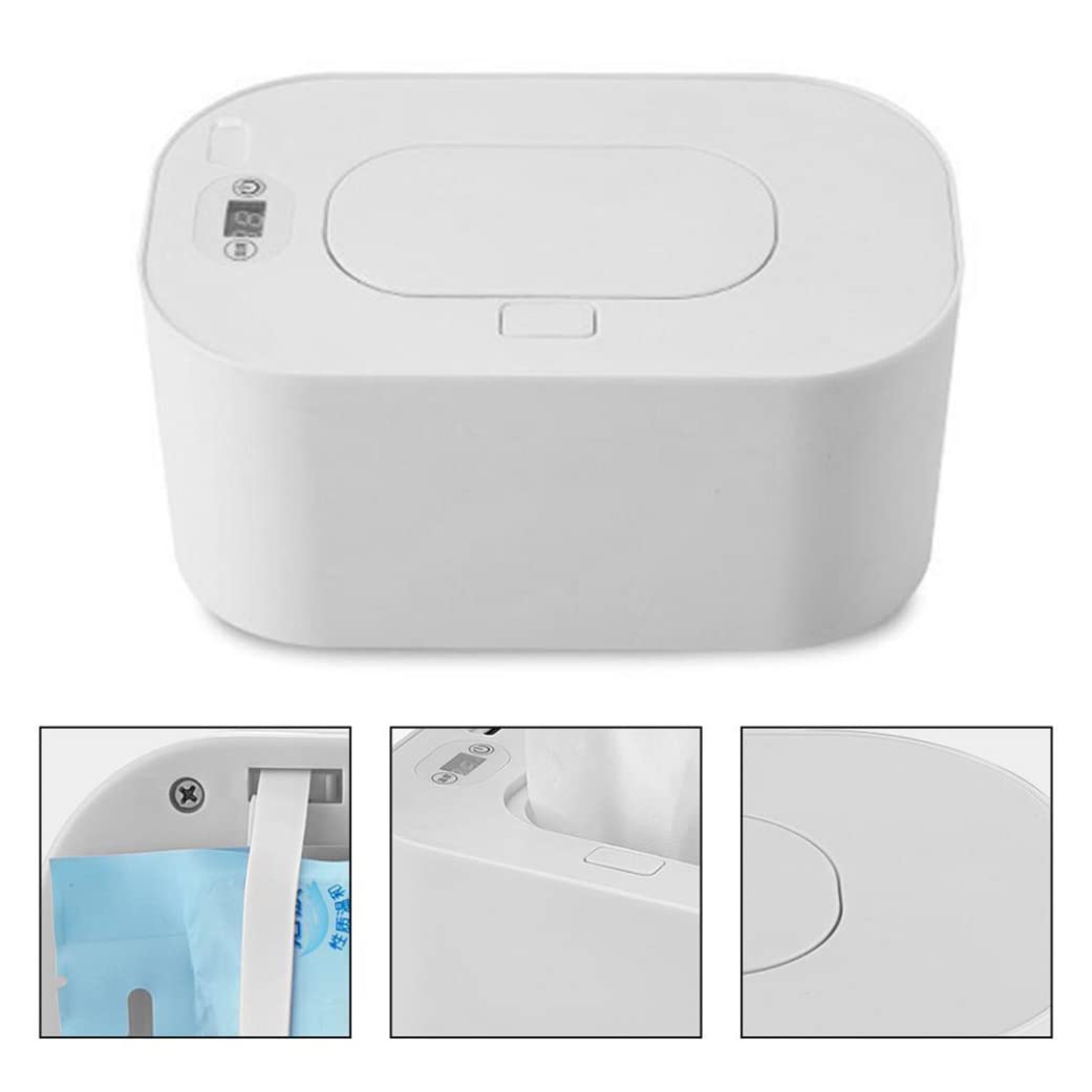 Calentador de toallitas para bebés, calentador de toallitas húmedas, calentador de toallitas para bebés, portátil, alimentado por USB, dispensador de pañuelos húmedos