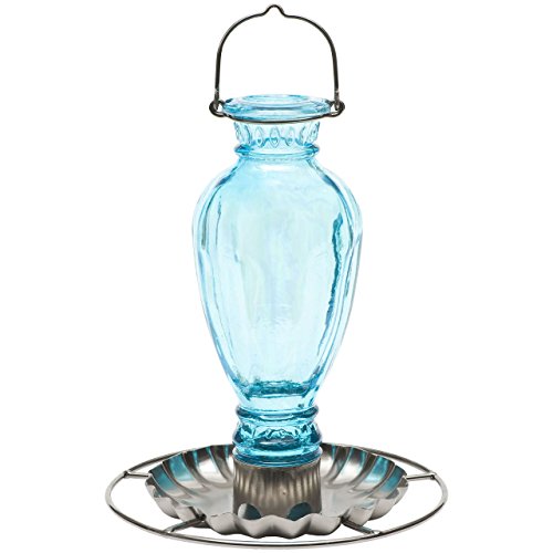 Perky-Pet 8136-2 Daisy Vase Vintage Glass Bird Waterer