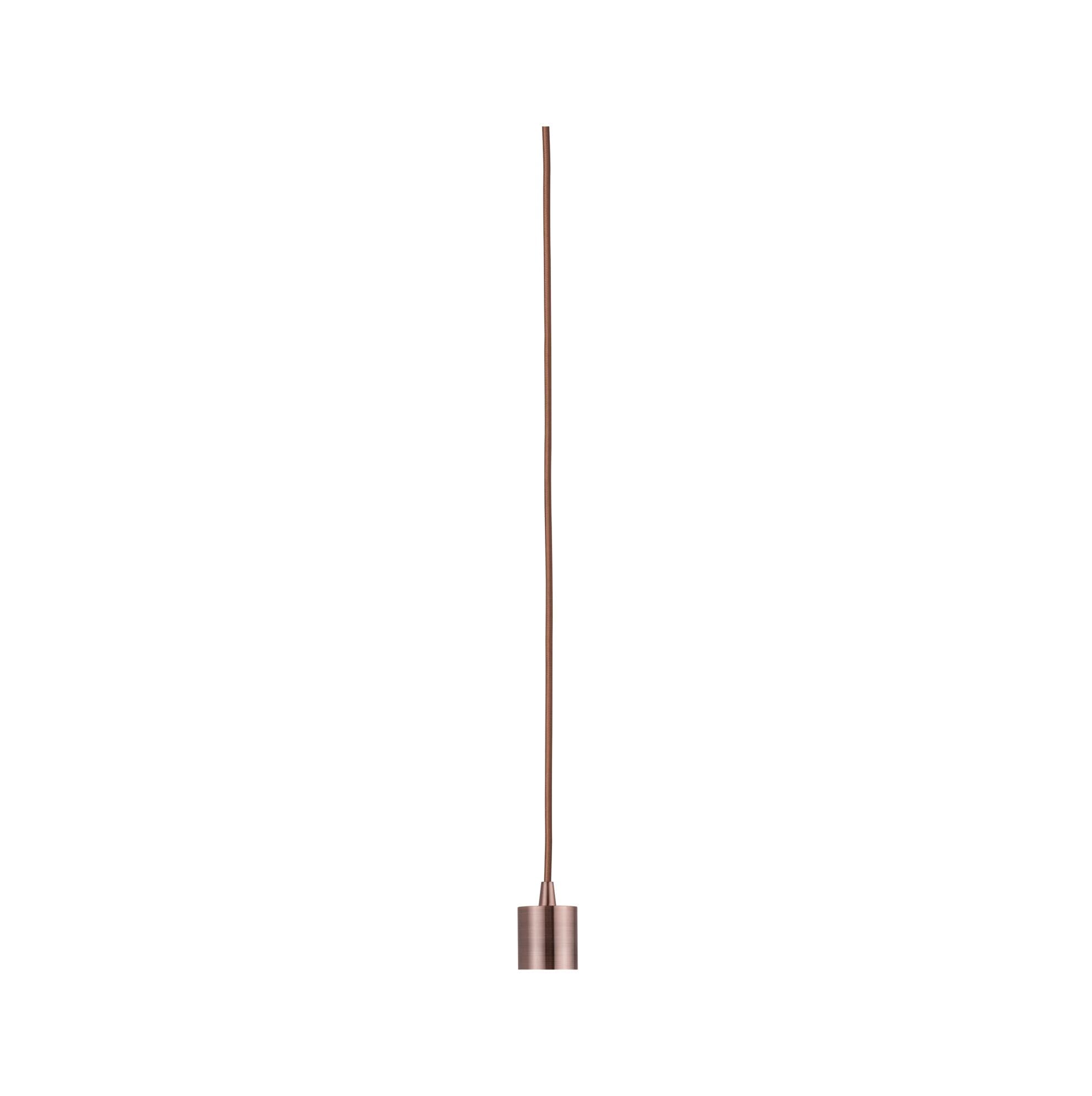 Paulmann 50387 luminaire en suspension Neordic Haldis max. 20 watts suspension Cuivre éclairage de plafond métal, luminaire suspendu Métal E27