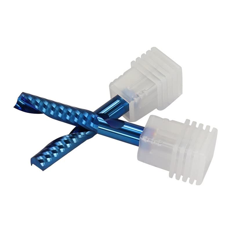 Broca espiral para aluminio libre de atascos con vástago de 3.175 7
