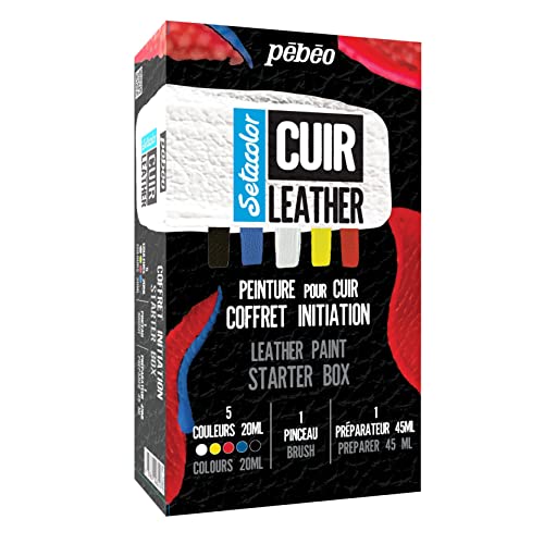 PEBEO Setacolor Leather Fabric Pain, 7 produits, See The Description