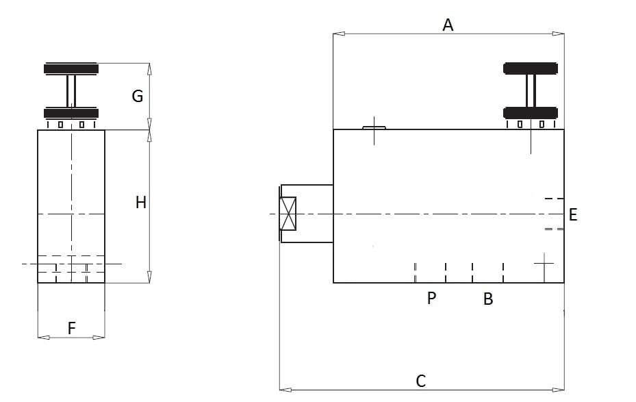 Valvola Prioritaria Regolabile Ama 1/2" 80/60 l/min 350 Bar