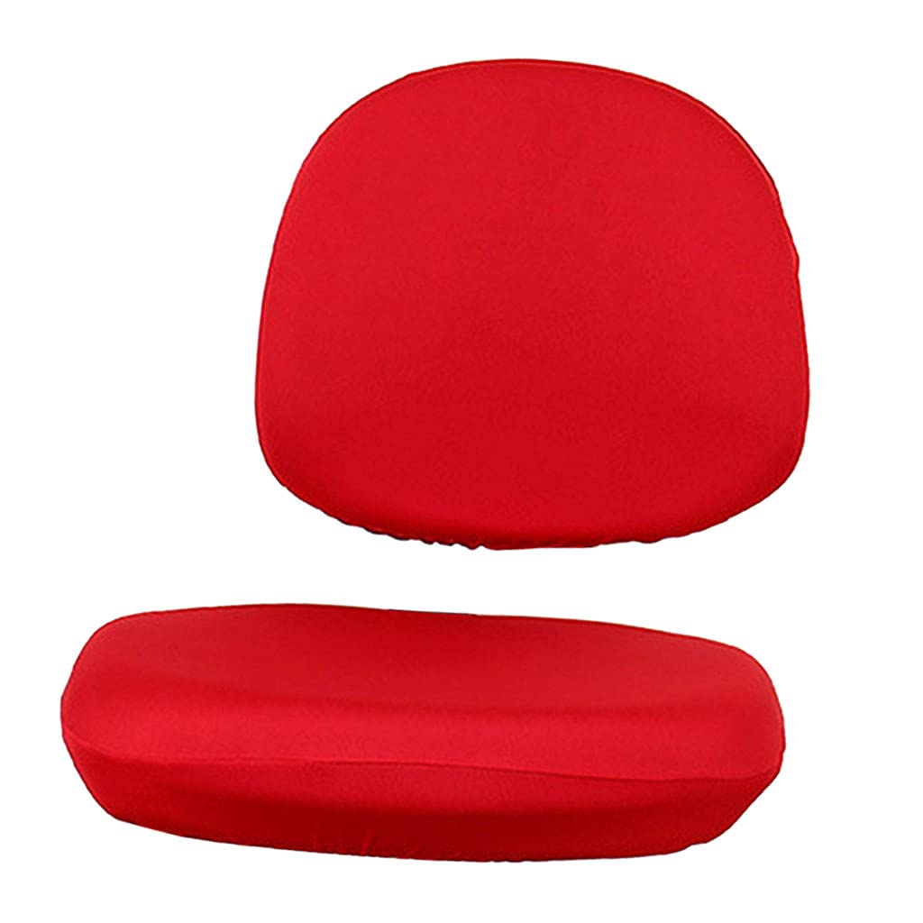 Coprisedia Ufficio Rimovibile - Rosso Per Sedie Girevoli - Foto 5