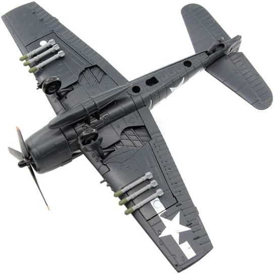 Miniatura 7 de Adorno de regalo de la batalla de la Segunda Guerra Mundial de la Segunda Guerra Mundial de los Estados Unidos F6F Hellcat Fighter Diecast Metal
