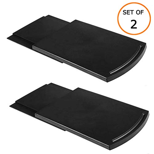Multiuse Kitchen Caddy Sliding Coffee Maker Tray Mat,Countertop Storage for Blender Toaster Kitchen