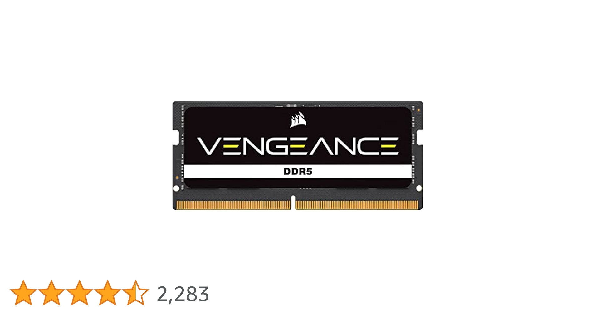 Amazon | CORSAIR VENGEANCE SODIMM DDR5 RAM 32GB [1×32GB